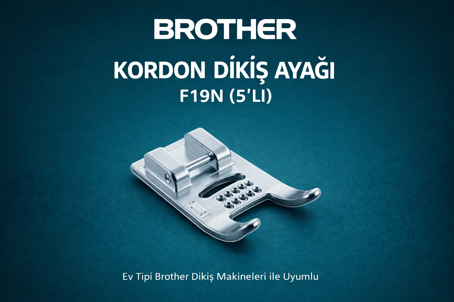 BROTHER Kordon Dikiş Ayağı (5’li ) – F019N